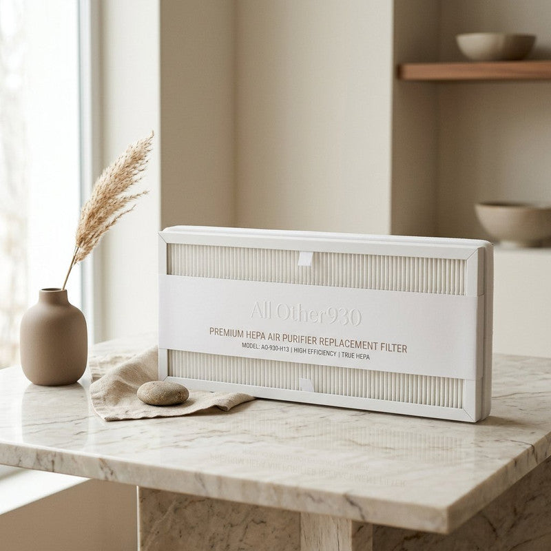 Premium HEPA Air Purifier Replacement Filter on marble surface