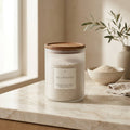Eco-Friendly Pool Filter Sand Alternative in frosted jar