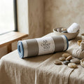 Premium Spa & Hot Tub Filter on spa towel with stones